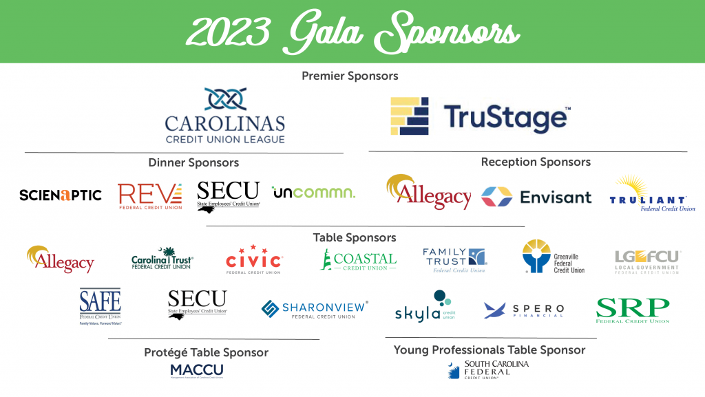 2023 Gala Sponsors and Logos