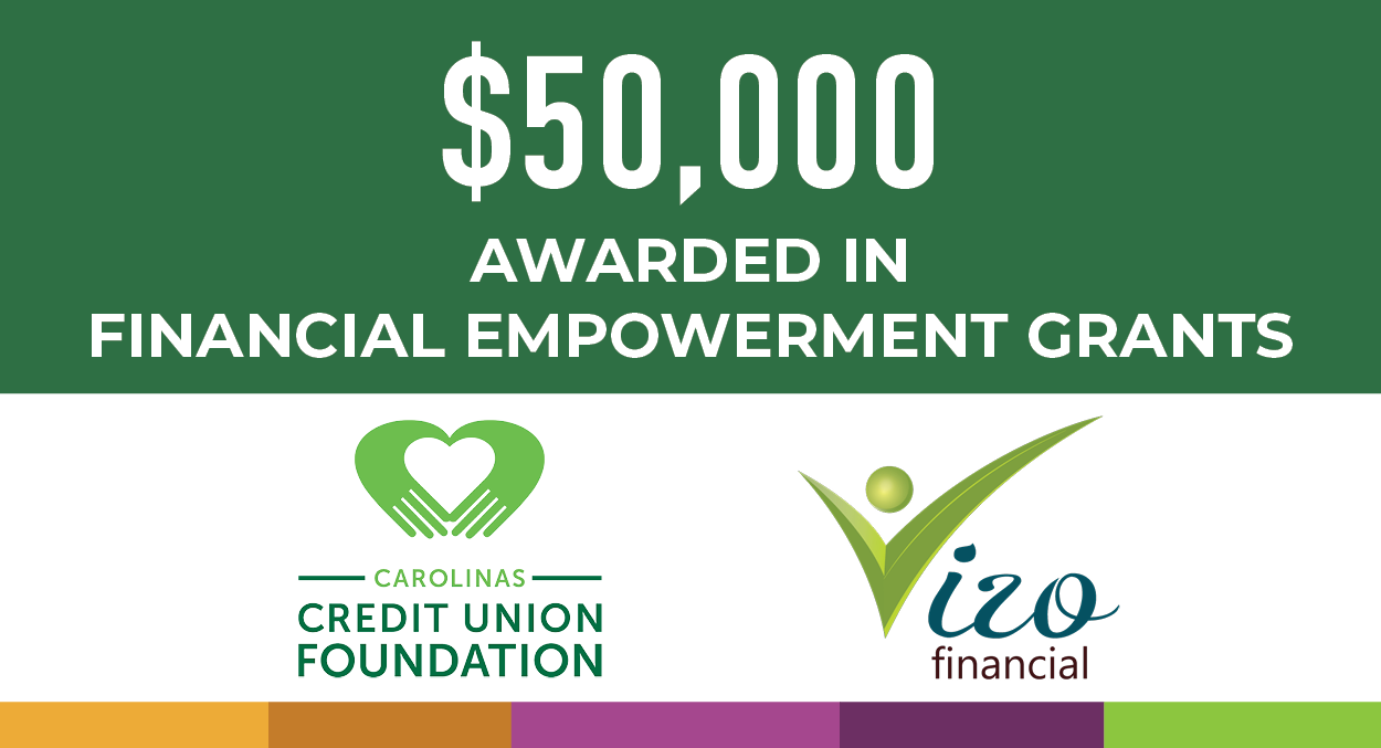 $50,000 Awarded in Financial Empowerment Grants