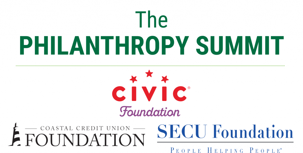 Philanthropy Summit Civic Foundation Coastal Foundation SECU Foundation